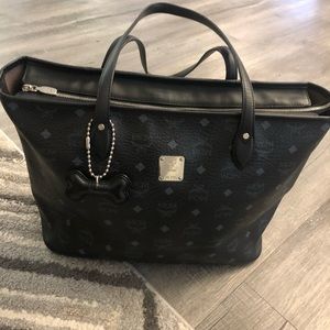 Authentic MCM shopper bag